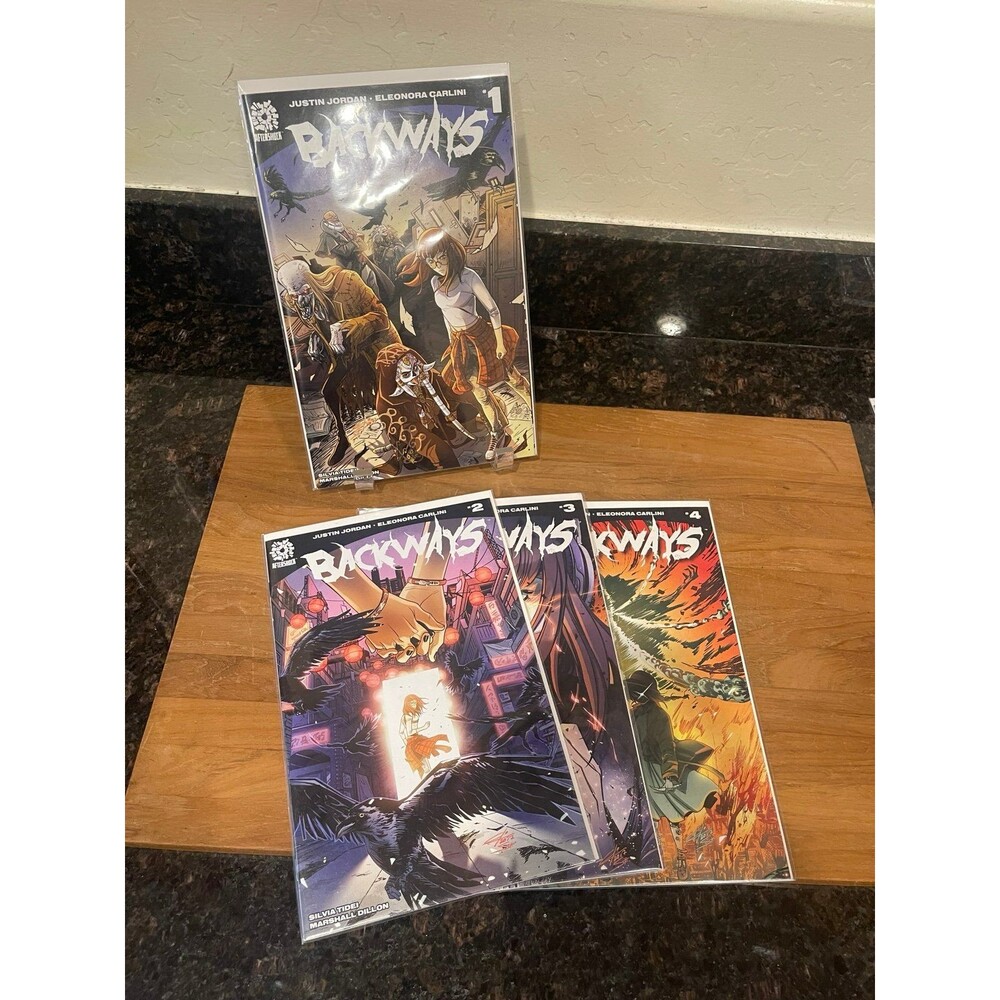 Backways Comic Lot Issues #1-4